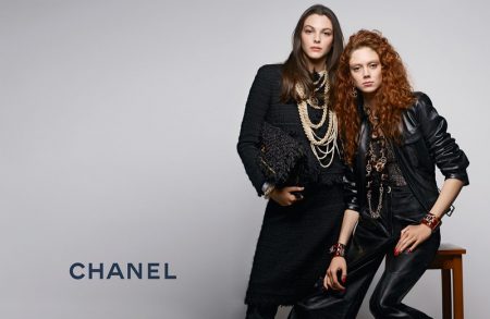 Natalie Westling & Vittoria Ceretti Front Chanel's Pre-Fall 2017 Campaign