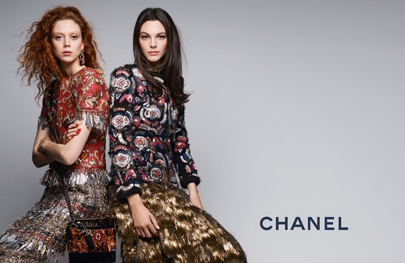 Chanel turns up the shine factor with its pre-fall 2017 advertising campaign