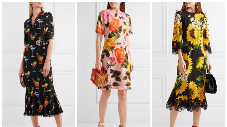 Tropico Italiano: Dolce & Gabbana Spring 2017 Lands at Net-a-Porter