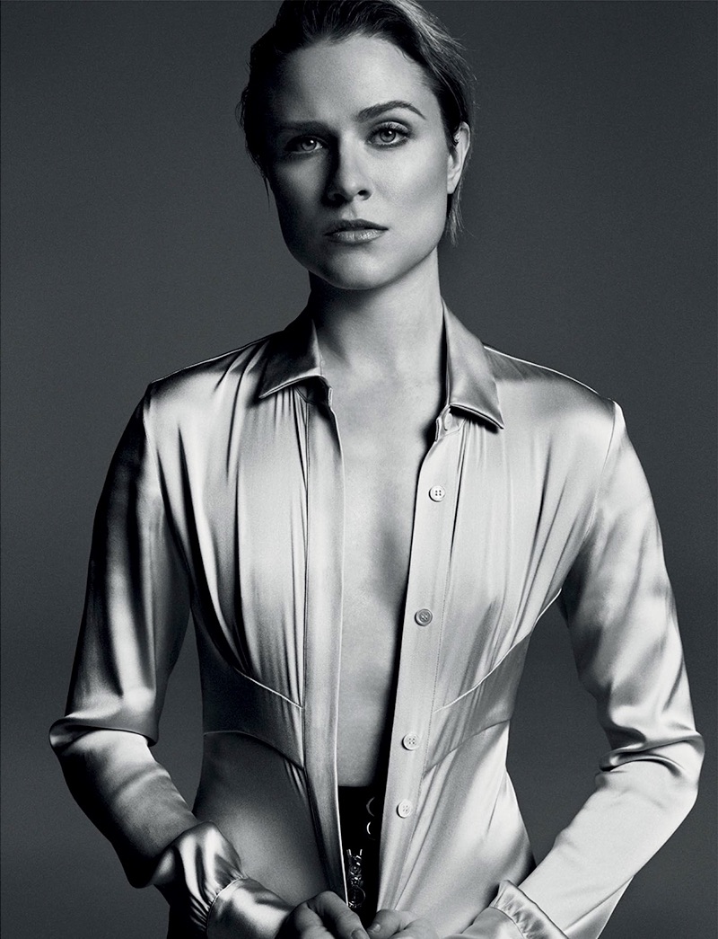 Evan Rachel Wood stars in Exit Magazine's Spring-Summer 2017 issue