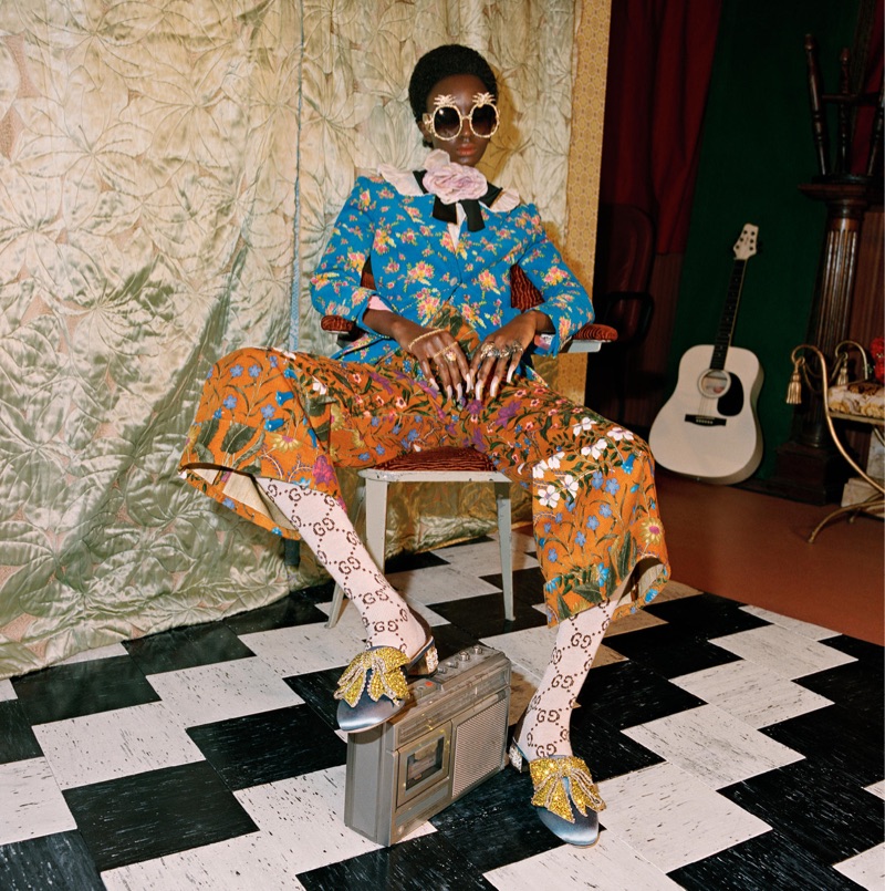 Gucci embraces prints with pre-fall 2017 campaign