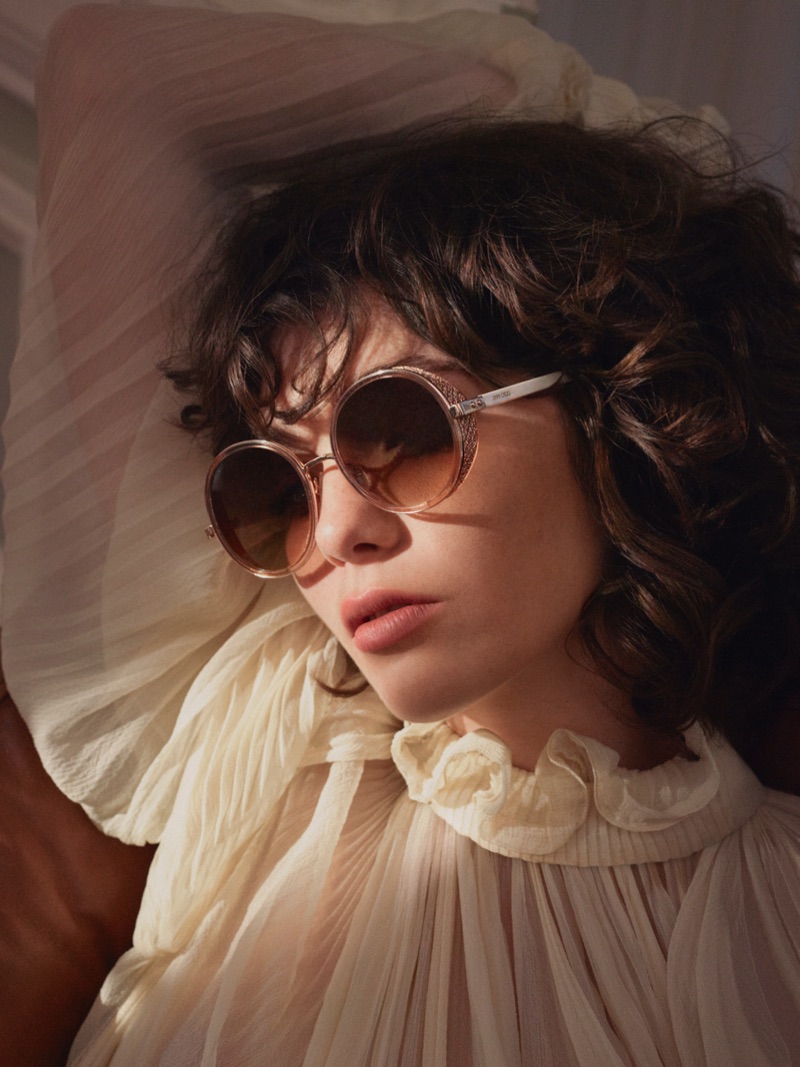Steffy Argelich stars in Jimmy Choo's pre-fall 2017 campaign
