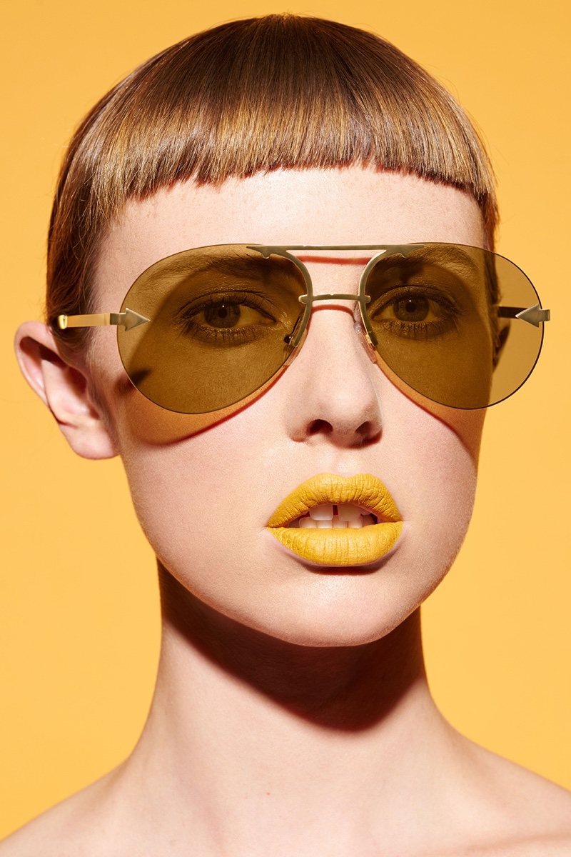 Karen Walker Love Hangover Sunglasses in Marigold $250