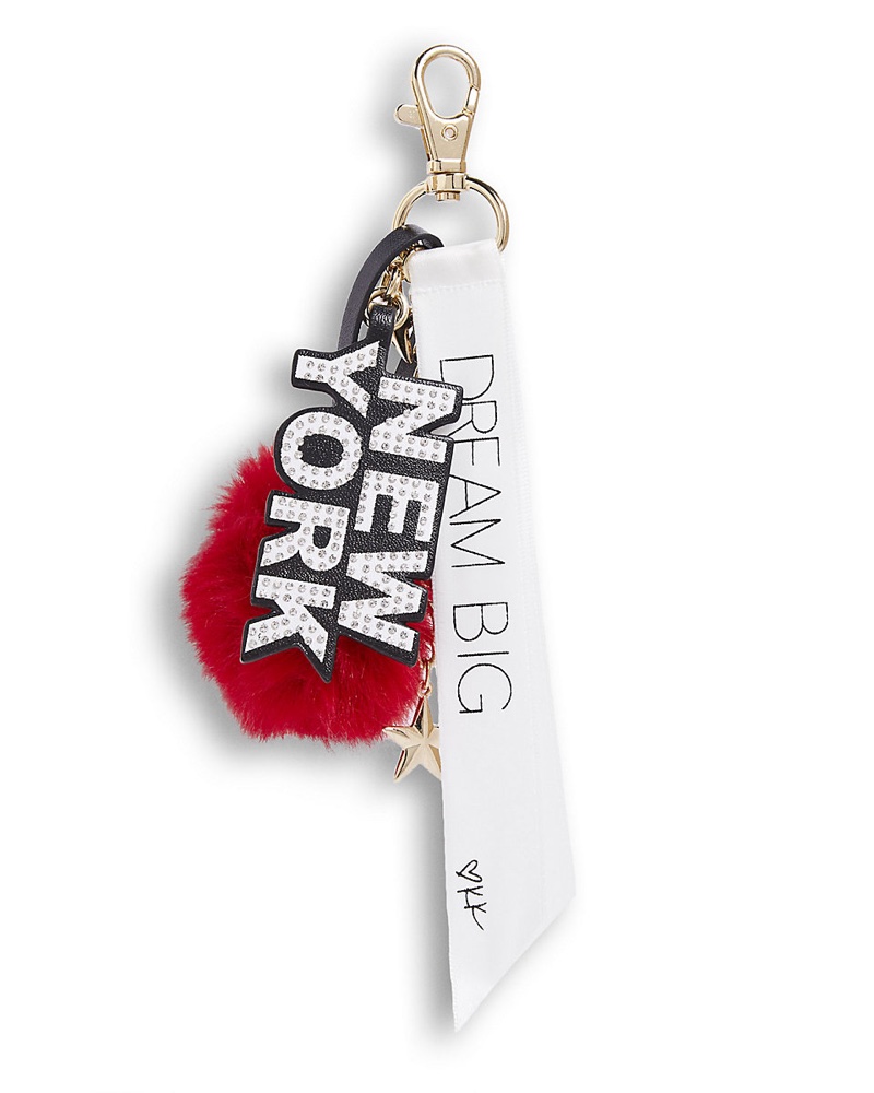 Karlie Kloss for Express Dream Big Pom Keychain and Bag Charm $19.90