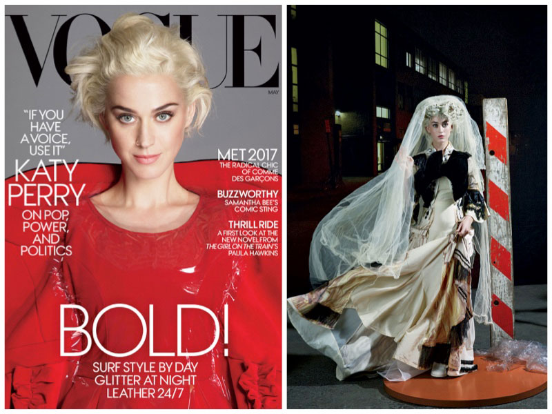 Katy Perry Vogue Magazine May 2017 Cover Photoshoot