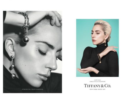 Lady Gaga Looks Beyond Elegant in Tiffany & Co. Campaign Singer Lady Gaga is the face of Tiffany & Co. Hardware advertising campaign