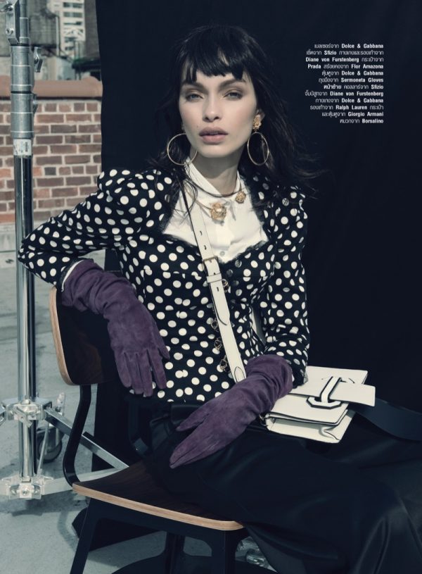 Luma Grothe Models the 'New Romantic' in Harper's Bazaar Thailand ...