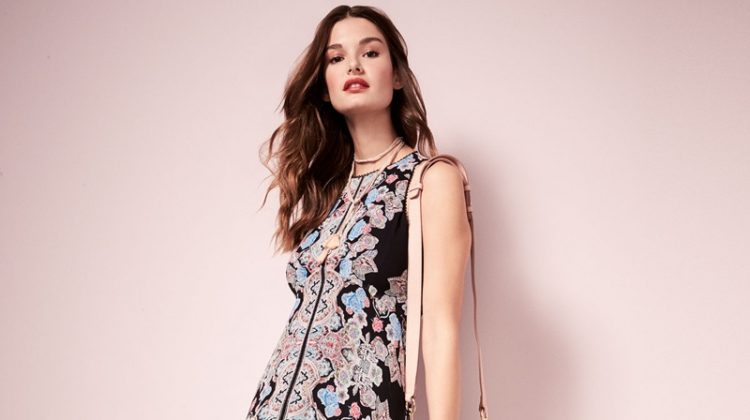 Nanette Lepore Wild Heart Sleeveless Silk Chiffon Kaleidoscope Midi Dress $648