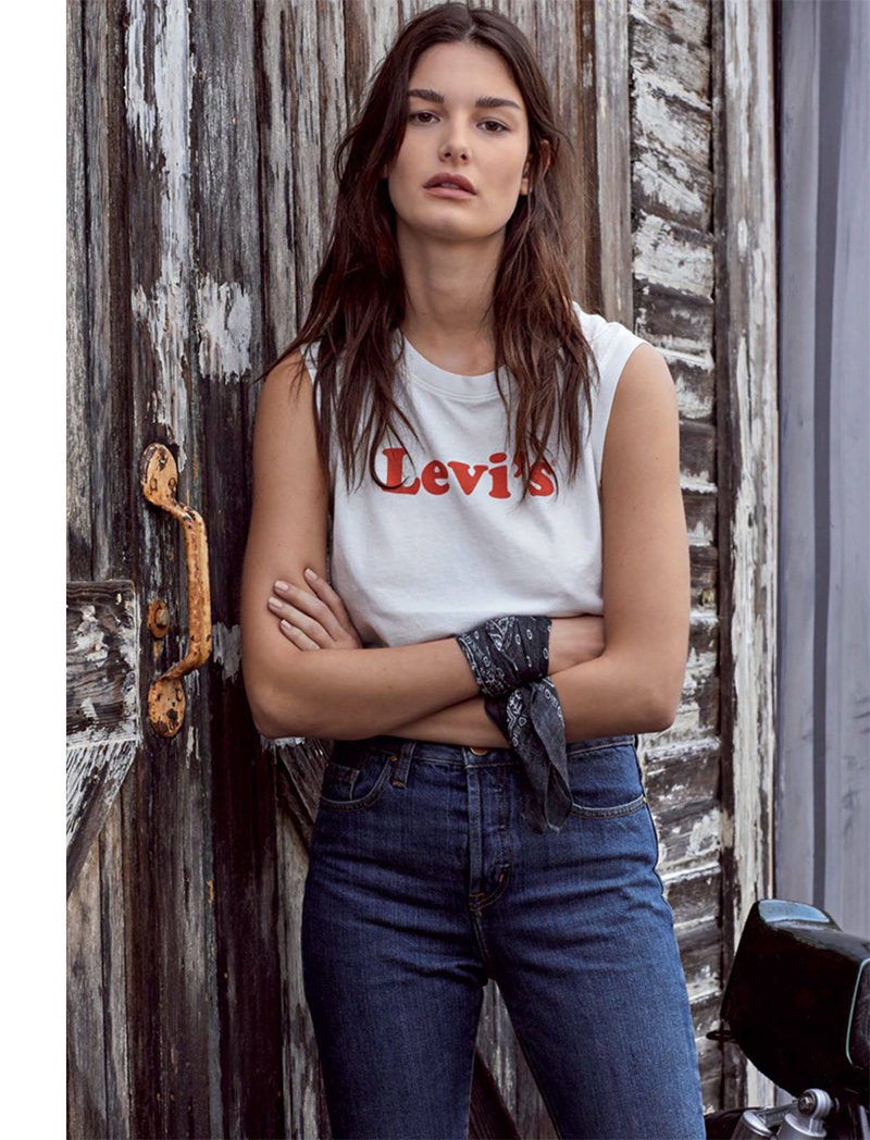 Ophelie Guillermand Looks Biker Cool in Glamour France – Fashion Gone Rogue