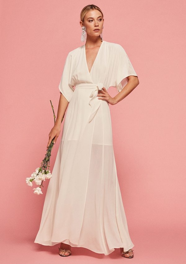 wedding dresses like reformation