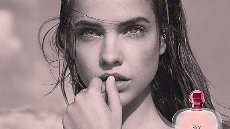 Barbara Palvin Stuns in Giorgio Armani ‘Acqua di Sky’ Fragrance Campaign