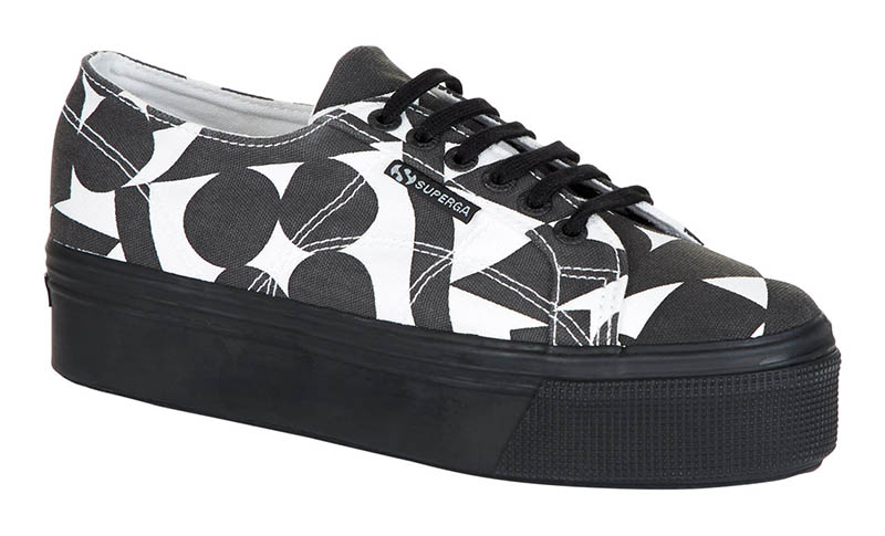 Superga x Patternity 2790 Fancotw Sneaker with Black Sole $90.00