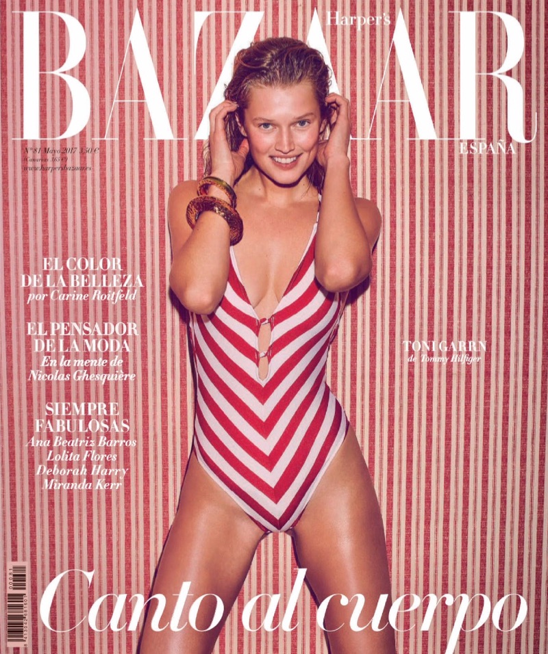 Toni Garrn on Harper's Bazaar Spain May 2017 Cover