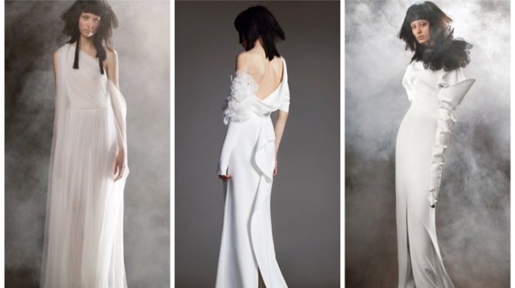 The Vera Wang Bride Dresses in White for Spring 2018