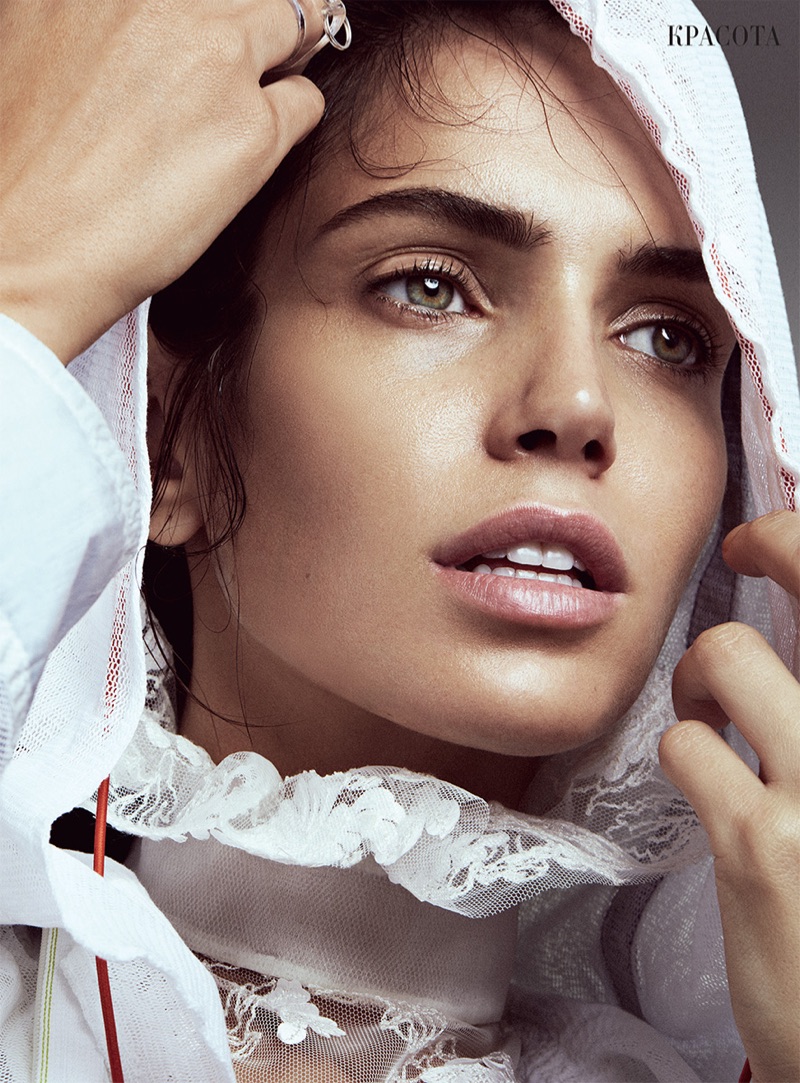 Amanda Wellsh Wears Fashion Forward Looks in Harper's Bazaar Ukraine