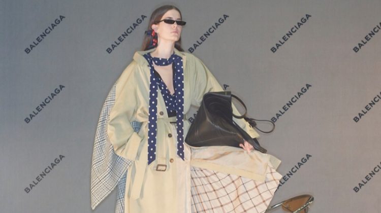 Balenciaga Brings Its Logo Forward in Fall 2017 Campaign