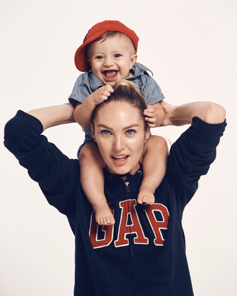 Candice Swanepoel and son Anacã star in Gap 'Mama Said' campaign