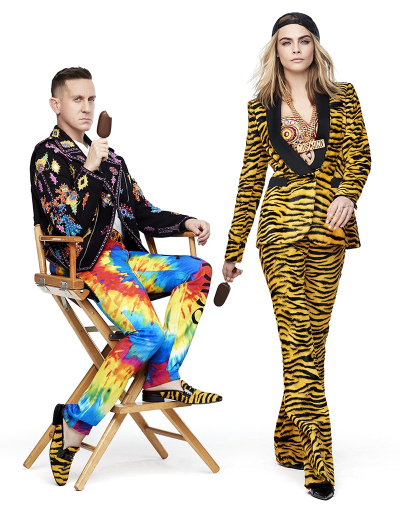Magnum Ice Cream teams up with Moschino and Cara Delevingne for a new advertising campaign