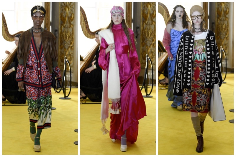 Gucci presents its resort 2018 collection in Florence