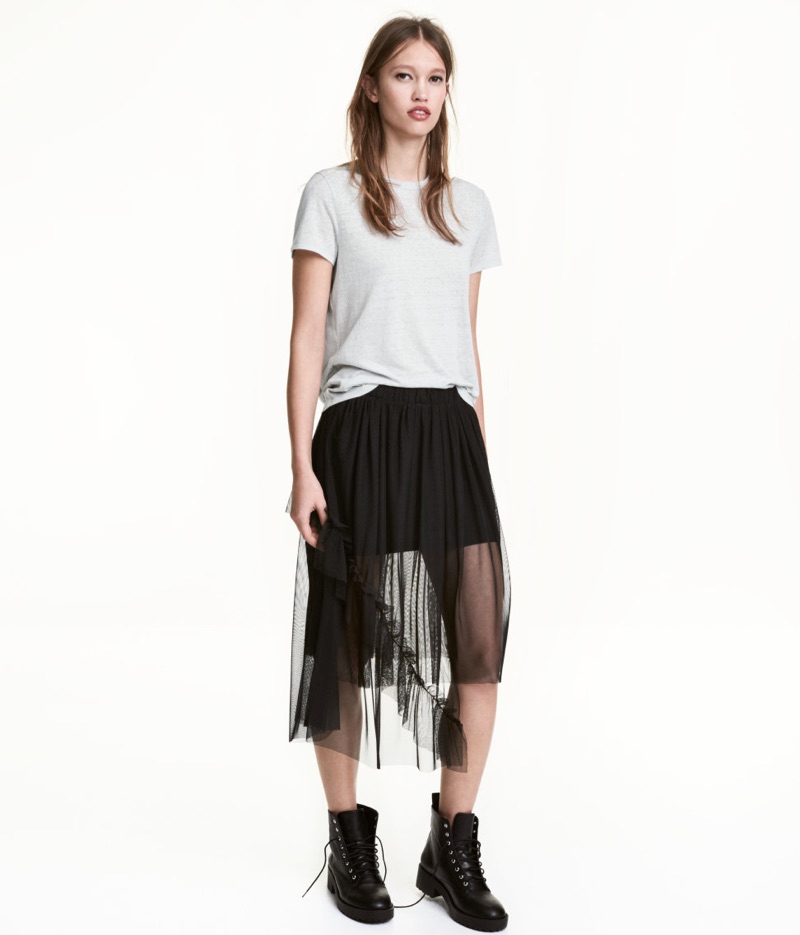 H&M Tulle Skirt $39.99