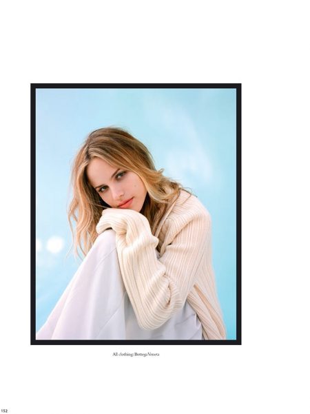 Halston Sage Poses in the Spring Collections for So It Goes Magazine