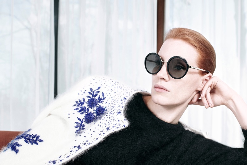 Jessica Chastain stars in Prada's pre-fall 2017 'Parallels' campaign