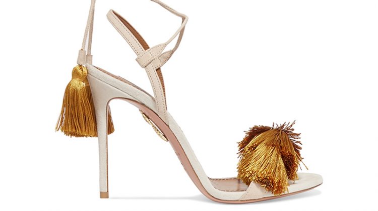 New Arrivals: Johanna Ortiz & Aquazzura’s Embellished Shoe Collection