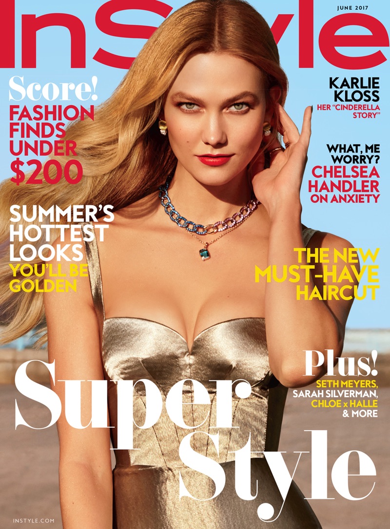 Karlie Kloss on InStyle Magazine June 2017 Cover