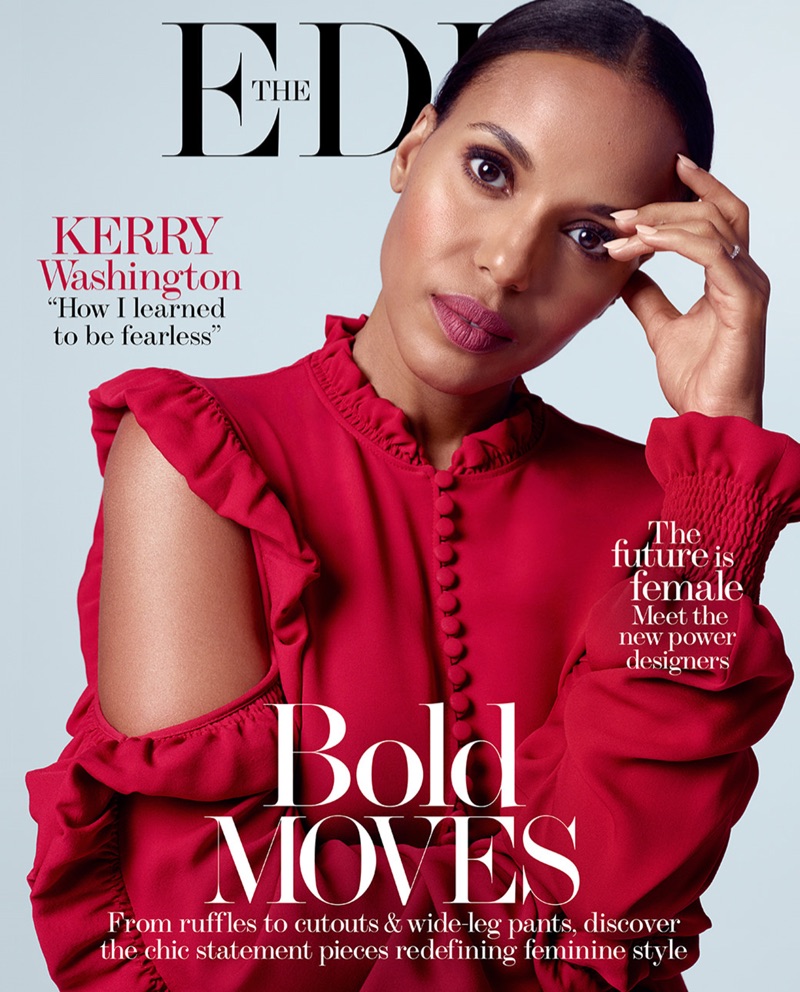 Kerry Washington on The Edit May 11, 2017 Cover