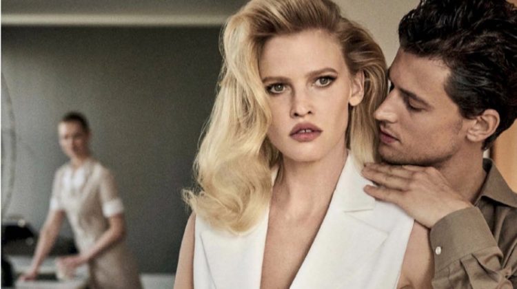 Lara Stone Serves Pure Elegance in Vogue Mexico
