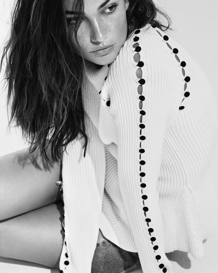 Lily Aldridge Graces the Pages of TELVA Magazine in Chic Looks