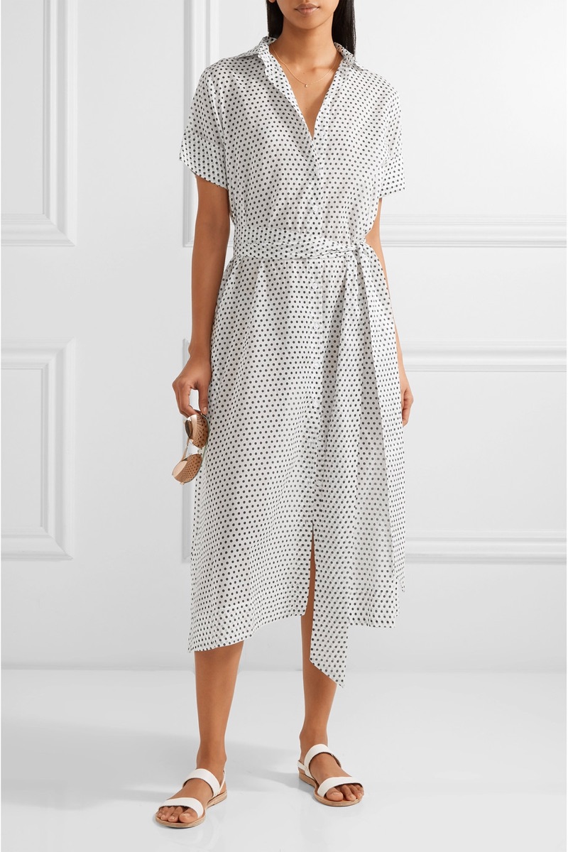 Lisa Marie Fernandez Polka-Dot Cotton Voile Midi Dress $595, available at Net-a-Porter