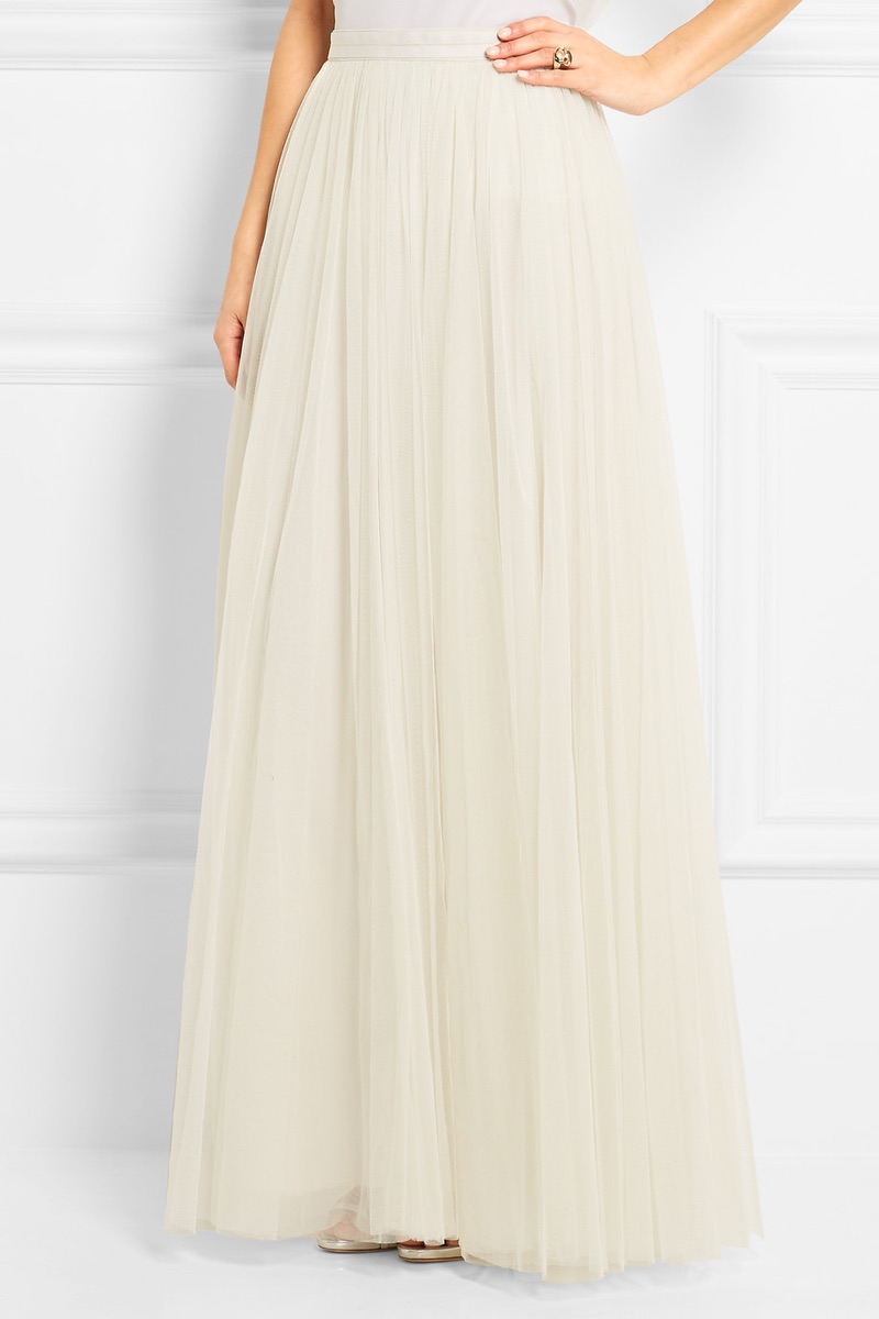 Needle & Thread Tulle Maxi Skirt $210