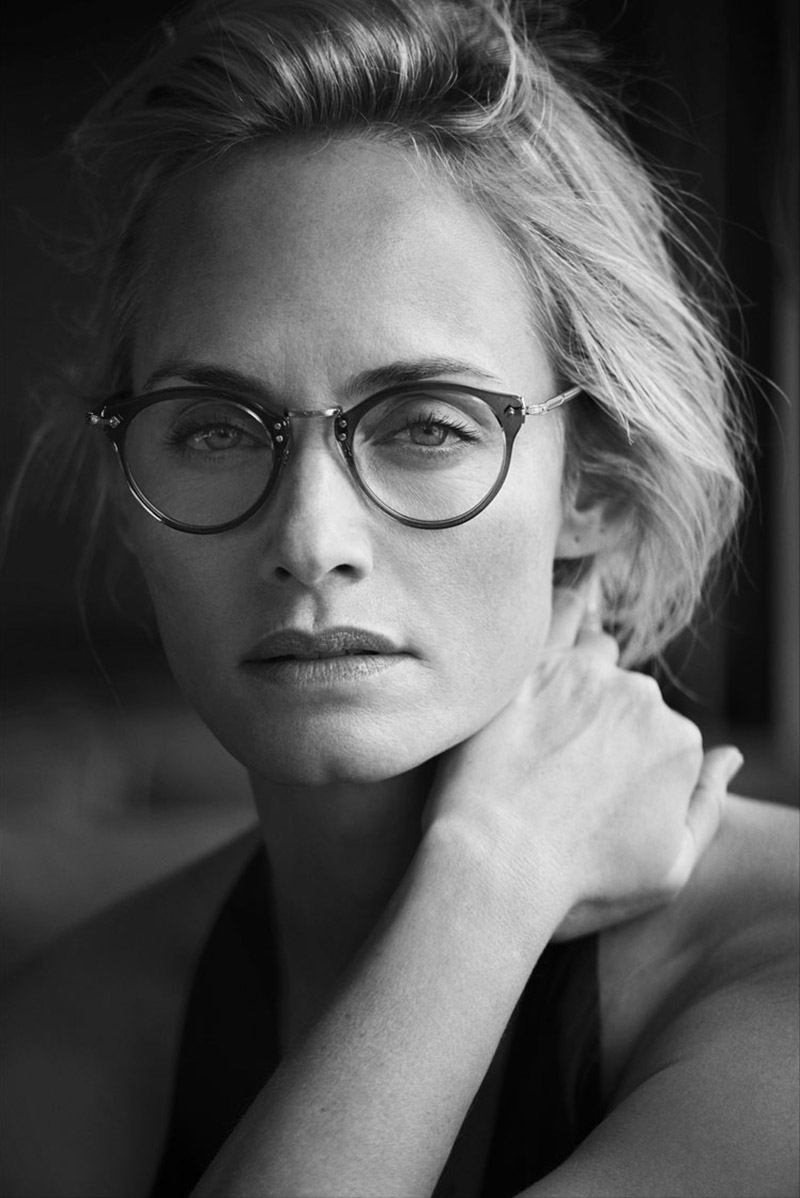 Amber Valletta stars in Oliver Peoples' 30th anniversary campaign