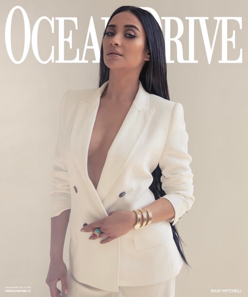 Shay Mitchell on Ocean Drive Magazine May-June 2017 Cover