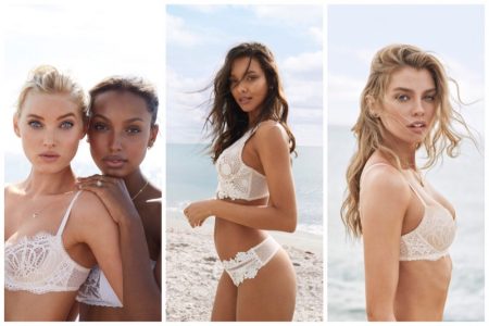Victoria's Secret Angels Pose at the Beach in White-Hot Summer Styles Victoria's Secret Angels Pose at the Beach in White-Hot Summer Styles