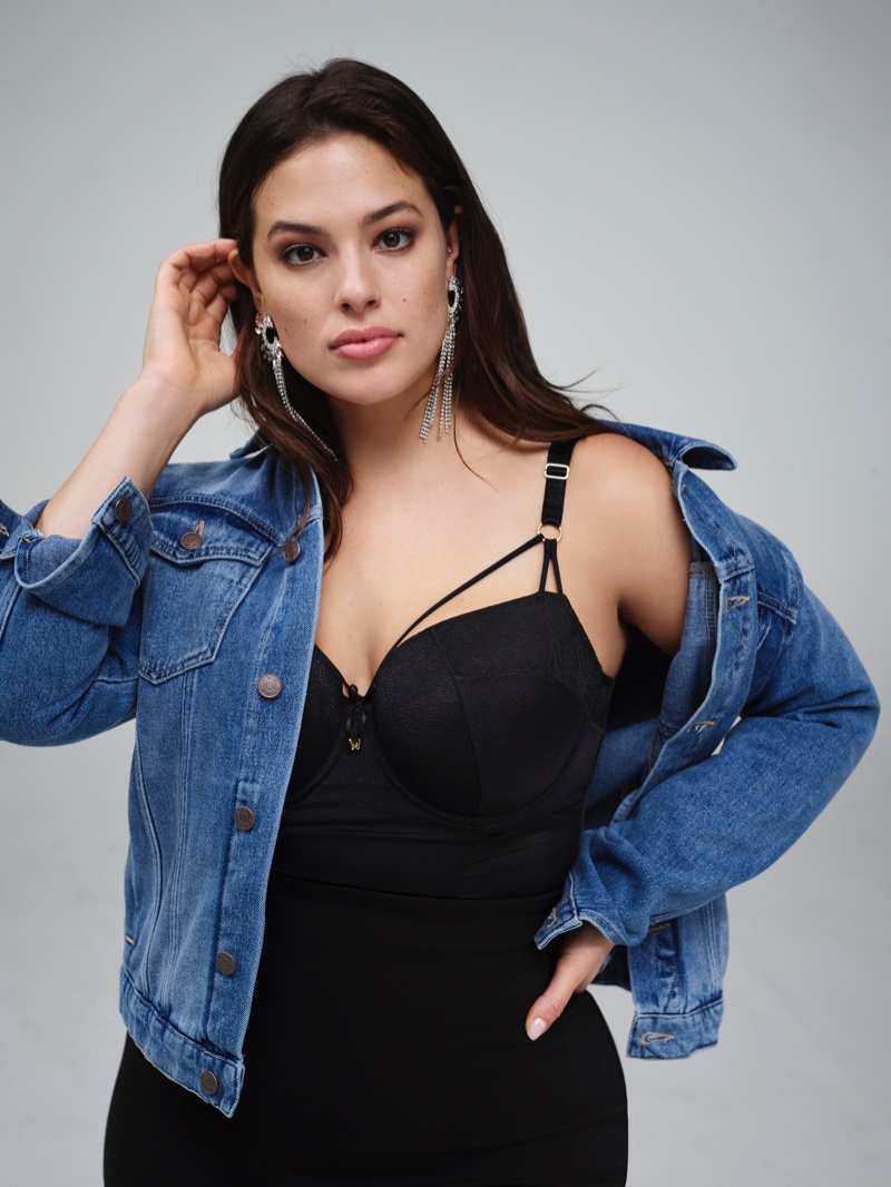 Model Ashley Graham rocks denim in Nordstrom's 2017 Anniversary Sale campaign