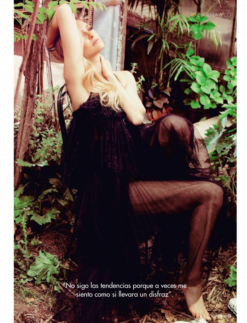 Bar Refaeli Wows in Chic Ensembles for Hola! Fashion