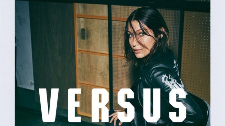 Bella Hadid Serves Rock & Roll Vibes in Versus Versace x Zayn Campaign