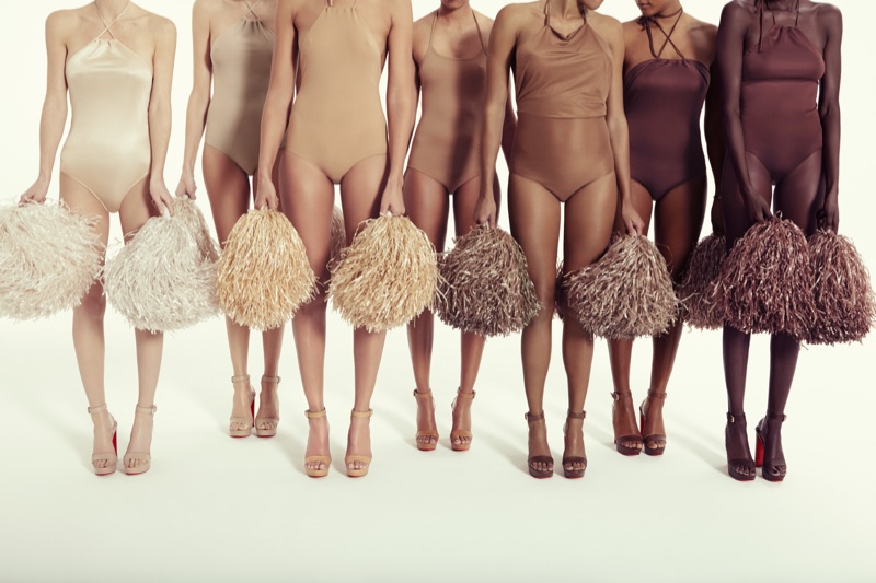 Christian Louboutin unveils new sandals in nude shades to match a variety of skin tones