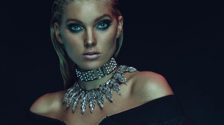 Elsa Hosk stars in Fallon x The Mummy jewelry campaign