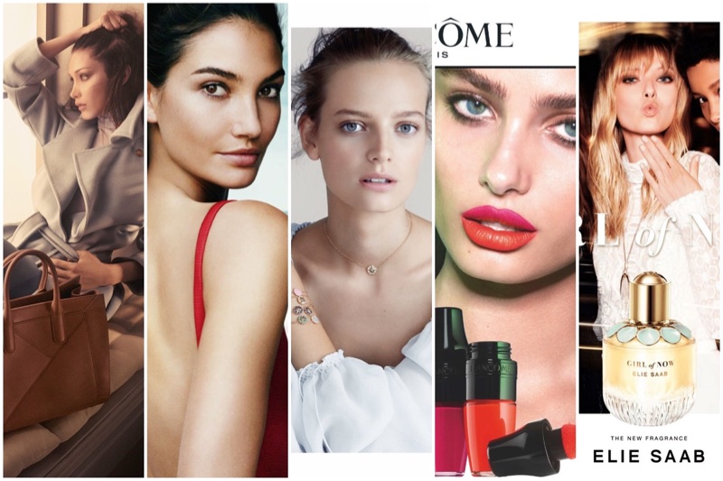 Catch up with the latest campaigns from Carolina Herrera, Max Mara, Lancome and more