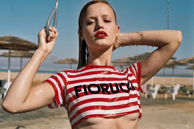 Georgia May Jagger stars in Fiorucci's summer 2017 campaign