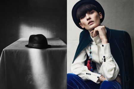 Annemarieke van Drimmelen Captures Giorgio Armani's Fall 2017 Campaign Lara Mullen stars in Giorgio Armani's fall-winter 2017 campaign
