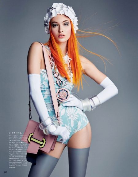 Grace Elizabeth is a Modern Day Pin-Up in Vogue Japan Grace Elizabeth is a Modern Day Pin-Up in Vogue Japan