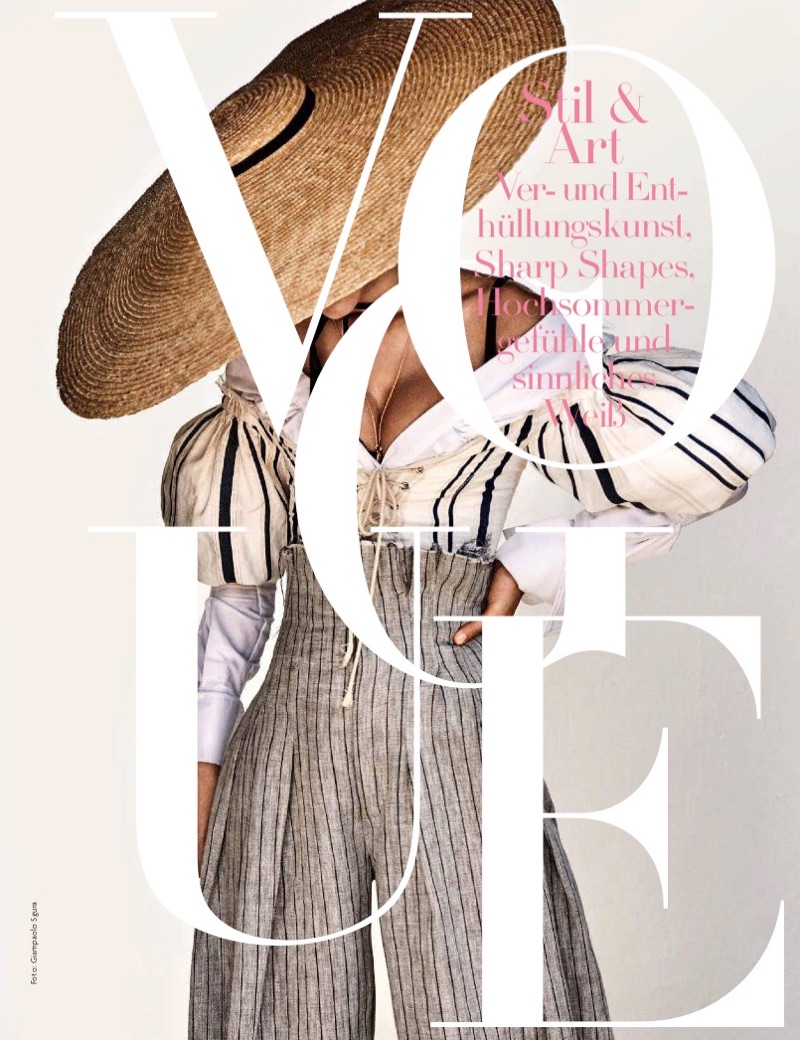 Josephine Skriver stars in Vogue Germany's June issue