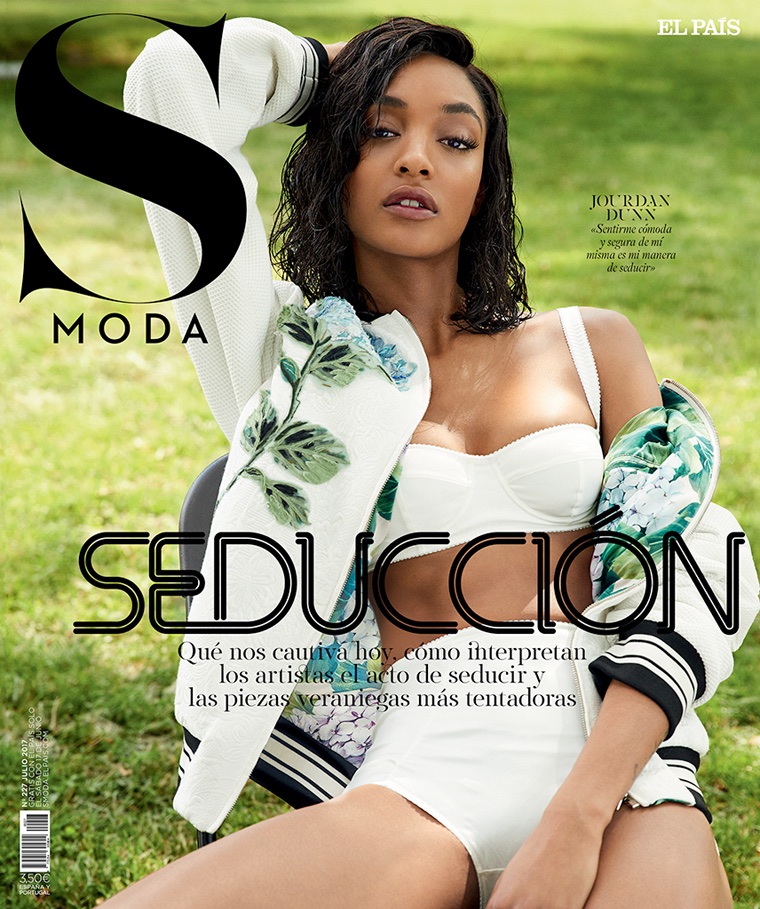 Jourdan Dunn on S Moda July 2017 Cover