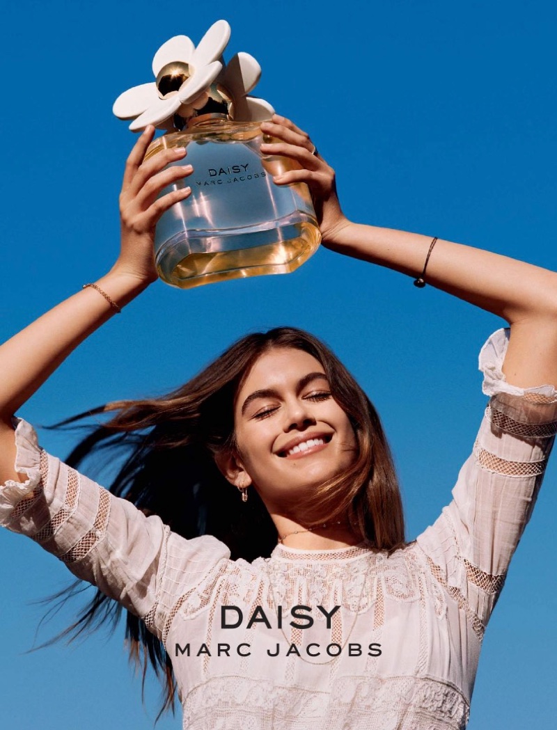 Kaia Gerber fronts the new Daisy by Marc Jacobs' campaign