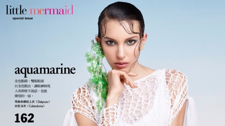 Kate King is a Siren Stunner in Vogue Taiwan Beauty