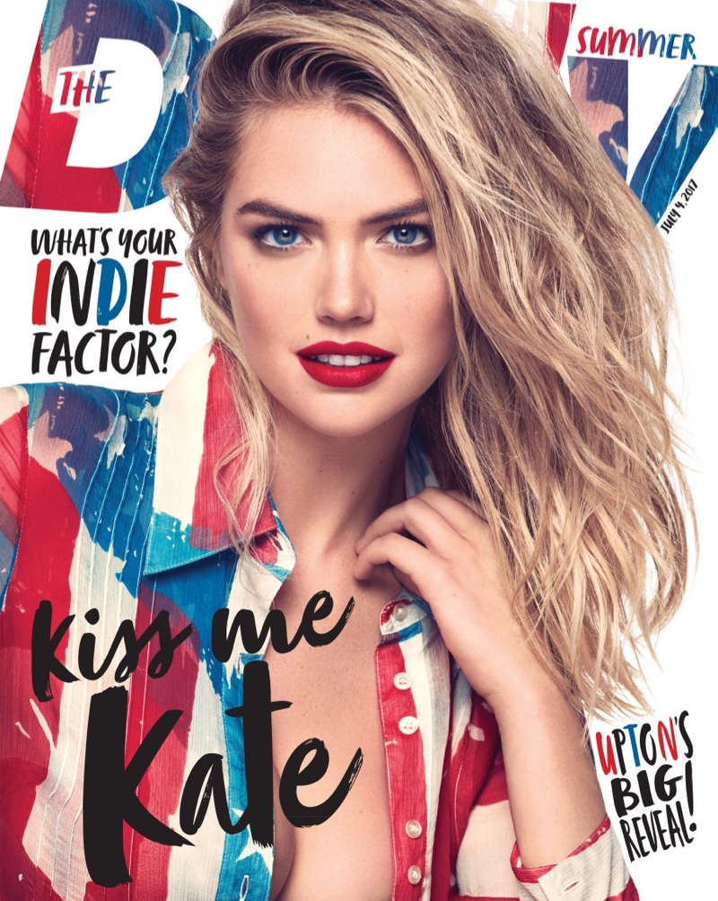 Kate Upton on The Daily Summer July 4th, 2017 Cover